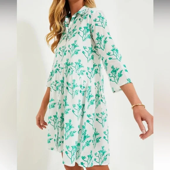 RO'S GARDEN

Green Katano Deauville Short Dress - Picture 3 of 11